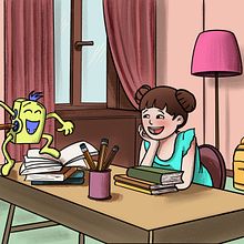Il mio progetto del corso: Creazione di personaggi per racconti per bambini con Procreate. Un progetto di Illustrazione tradizionale, Character design, Illustrazione digitale, Illustrazione infantile e Disegno digitale di Claudia - 06.06.2022