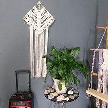 Meu projeto do curso: Introdução à tapeçaria em macramê Ein Projekt aus dem Bereich Erweiterungsentwicklung, H, werk, Weben, Makramee und Textildesign von michesilva2000 - 07.06.2022