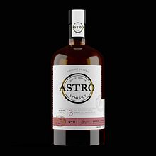 Astro Whisky. Un projet de Packaging, Br et ing et identité de Mompó estudio - 07.06.2022