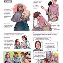 Strucné dejiny feminiz v Cile - Kápital magazine. Un progetto di Fumetto e Illustrazione editoriale di Francisca Cárcamo Rojas - 01.06.2021