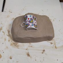 Meu projeto do curso: Criação de moldes para reproduções em cerâmica. Un progetto di Artigianato, Belle arti e Ceramica di Soraia Rosemeire de Jesus - 07.06.2022