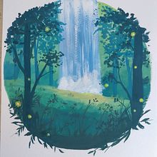 My project for course: Painting Atmospheric Landscapes with Gouache. Un proyecto de Ilustración tradicional, Pintura y Pintura gouache de Aline Martins - 07.06.2022