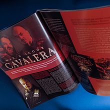 Revista Cvlt Metal Magazine N°12. Editorial Design project by Adrian Medel - 11.01.2019