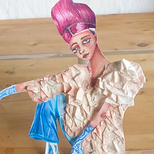 Mi proyecto del curso:  Técnicas creativas para la ilustración de moda. Traditional illustration, and Collage project by Heidy Gomez - 06.06.2022