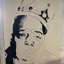 Biggie-Charcoal. Un progetto di Disegno, Disegno a matita e Disegno di ritratti di kerdensh1 - 01.01.2022
