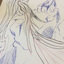 Mi proyecto del curso: Sketchbook fantástico: dibuja personajes desde la imaginación. Traditional illustration, Creativit, Drawing, and Sketchbook project by Dan Carreras - 06.08.2022