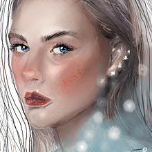 Ritratto illustrato . Traditional illustration project by Maria Kauffman - 02.28.2022