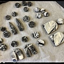 My project for course: Polymer Clay Jewelry Design for Beginners. Accessor, Design, Arts, Crafts, Jewelr, Design, and DIY project by Christine Fenwick - 06.08.2022