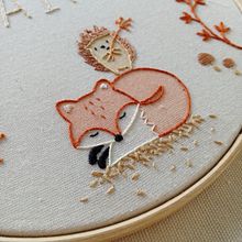 Ilustrações bordadas. Traditional illustration, Advertising, Character Design, Creativit, Mobile Photograph, Embroider, and Sewing project by Raíssa Fernandes - 06.08.2022