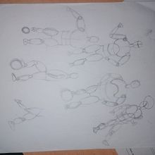 Meu projeto do curso: Fundamentos do desenho de pessoas a partir da imaginação. Projekt z dziedziny Trad, c, jna ilustracja,  Sztuki piękne, Sketching, R, sunek ołówkiem,  R, sunek,  R, sunek art, st, czn, R i sunek anatomiczn użytkownika Álvaro Dos Santos - 08.06.2022
