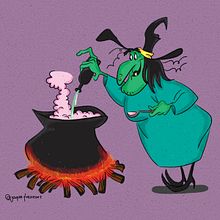 Fan Art Witch Hazel . Un proyecto de Ilustración tradicional de Jaqueline Lombardi - 03.06.2022