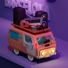 MODELADO 3D CON BLENDER. Un progetto di 3D, Character design, Modellazione 3D, Character design 3D e Progettazione 3D di Samuel Farias - 02.06.2022