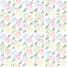 My project for course: Print Design with the Quincunx Technique. Projekt z dziedziny Trad, c, jna ilustracja, Pattern design, Stemple, Design i Malowanie akwarelą użytkownika Renée Alcala - 08.06.2022