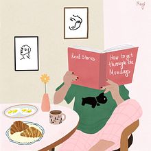 My project for course: Colorful Digital Illustration in Procreate. Un projet de Illustration traditionnelle, Dessin, Illustration numérique , et Dessin numérique de Margarita Kuncheva - 05.06.2022