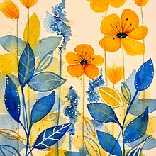 My project for course: Artistic Floral Watercolor: Connect with Nature. Projekt z dziedziny Trad, c, jna ilustracja,  Malarstwo, Malowanie akwarelą, R i sunek botaniczn użytkownika wren1979 - 27.05.2022