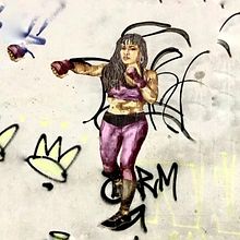 Mi proyecto del curso: Ilustración de personajes y mural street art. Un progetto di Illustrazione tradizionale, Collage, Street Art e Illustrazione digitale di Silvina Pedernera - 28.05.2022