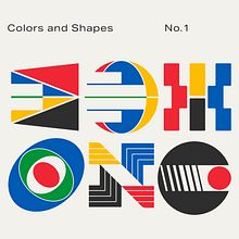 Colors and Shapes No. 1. Un progetto di Design, Direzione artistica, Graphic design, Disegno e Design di loghi di Everton Gargioni - 09.06.2022