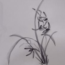 Mi proyecto de curso: Introducción a la pintura sumi-e. Painting project by Guadalupe Barrera Escorcia - 06.10.2022