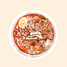 Ramen . Ilustrasi tradisional, Gambar Pensil Berwarna, Penataan Makanan, Dan Lukisan Dekoratif proyek oleh Danae Correa - 06.10.2022