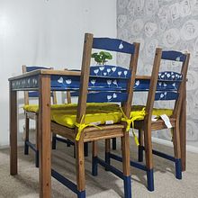 My project for course: Upcycling Vintage Furniture with Painting Techniques. Arts, Crafts, Furniture Design, Making, Interior Design, DIY, Woodworking, Upc, cling, Decorative Painting, Furniture Restoration, Upc, and cling project by priyanka21goyal - 06.10.2022