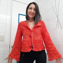 Mi proyecto del curso:  Top-down: prendas a crochet de una sola pieza. Fashion Design, Fiber Arts, DIY, Crochet, and Textile Design project by Natalia Teran Evans - 06.10.2022