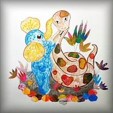 My project for course: Introduction to Children’s Illustration. Traditional illustration, Fine Arts, Painting, Pencil Drawing, Drawing, Watercolor Painting, Children's Illustration, and Narrative project by Nataliia Didukh - 06.10.2022