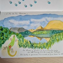 Mon projet du cours : Carnet de voyage à l’aquarelle. Traditional illustration, Watercolor Painting, Architectural Illustration, and Sketchbook project by mimi_pratique - 06.10.2022