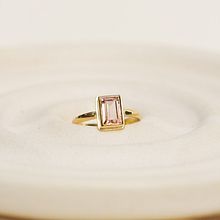 Baguette Tourmaline Ring. Jewelr, Design, Fashion Design, and Product Photograph project by Maike Siegel - 02.26.2022