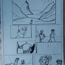 Mi proyecto del curso: Dibujo a lápiz para cómics de superhéroes. Een project van Traditionele illustratie, Stripboek, Tekening met potlood y  Tekening van Jarry - 11.06.2022