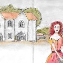 Mijn project van de cursus: Artistiek schetsen met aquarel: durf je ideeën te uiten. Un proyecto de Ilustración tradicional, Bocetado, Creatividad, Dibujo, Pintura a la acuarela y Sketchbook de Elwira van Pijkeren - 11.06.2022