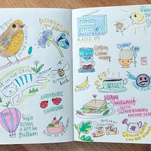 My project for course: Illustrated Life Journal: A Daily Mindful Practice. Fine Arts, Sketching, Creativit, Drawing, and Sketchbook project by Dalia Ramirez - 06.11.2022