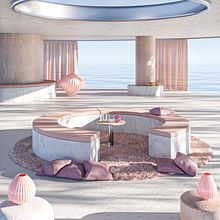 Mój projekt z kursu: Interior ArchViz: Twórz surrealistyczne projekty 3D za pomocą Blender Ein Projekt aus dem Bereich Architektur, Innenarchitektur, Digitale Architektur und ArchVIZ von sierpp5 - 11.06.2022