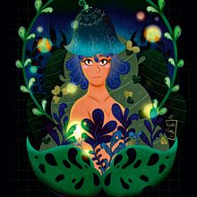 Lucioles . Un projet de Illustration traditionnelle de Loan Brice - 06.04.2022