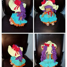 Mi proyecto del curso: Amigurumi: diseño de ropa, pelo y complementos. Un proyecto de Artesanía, Diseño de juguetes, Tejido, Crochet, Amigurumi y Diseño textil de Rodolfo Augusto Ortiz Villalobos - 12.06.2022