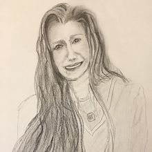 My project for course: Portrait Sketchbooking: Explore the Human Face. Sketching, Drawing, Portrait Drawing, Artistic Drawing, and Sketchbook project by Deanna Neeley - 06.12.2022