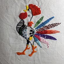 Mein Kursprojekt: Sticktechniken: Illustrationen mit Nadel und Garn. Embroider, and Textile Design project by Klaudia Ladurner - 06.12.2022