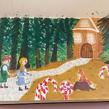 My project for course: Sketchbook Techniques for Children's Illustration. Character Design, Pencil Drawing, Children's Illustration, Sketchbook, Gouache Painting, and Picturebook project by marionlaine - 06.12.2022