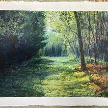 My project for course: Natural Landscapes in Watercolor. Fine Arts, Painting, and Watercolor Painting project by Erin Johnson - 06.12.2022