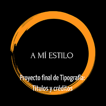 A Mi Estilo. Film, Video, TV, Animation, Art Direction, T, and pograph project by Pedro Pablo López Arellano - 06.13.2022