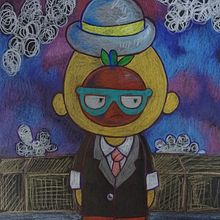 Mi proyecto del curso: Técnicas de ilustración para desbloquear tu creatividad. Design, Traditional illustration, Fine Arts, Painting, Creativit, Creating with Kids, and Sketchbook project by Victor Lozada Aguilar - 06.13.2022