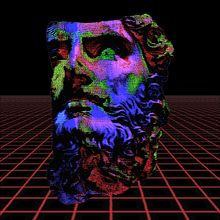 Vapourwave/Outrun Project . Un projet de Motion design, 3D, Postproduction photographique , et Animation 3D de Asgeirr Arvizu - 07.01.2022