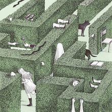 Vinyl Cover for the Australian band RAT!Hammock . Traditional illustration, and Packaging project by Virginia Mori - 06.13.2022