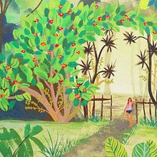 My project for course: Painting Nature with Acrylic: From Sketchbook to Canvas. Un progetto di Illustrazione tradizionale, Pittura, Pittura acrilica e Sketchbook di marieke_roelof - 13.06.2022