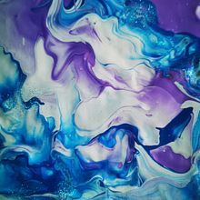 Water of oceans. Un proyecto de Pintura acrílica de Barbara Walendziuk - 13.06.2022