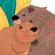 Castores Ein Projekt aus dem Bereich Kinderillustration und Digitale Illustration von Beatriz Sancho - 13.06.2022