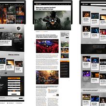 Interface UI eSports Unlocked by Orange. Design, UX / UI, Information Design, and Web Design project by Paloma Martín - 06.14.2022