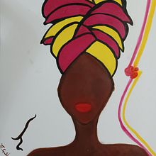 Retrato da Mamae Iza. Un proyecto de Dibujo de Retrato, Dibujo realista, Dibujo artístico, Dibujo y Pintura de Graca Simplicio - 14.06.2022