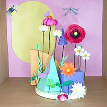 Mi proyecto del curso: Creación de sets fotográficos con papel. Design, Traditional illustration, Arts, Crafts, Sculpture, Set Design, Paper Craft, Product Photograph, and DIY project by mariamaquillhada - 06.14.2022