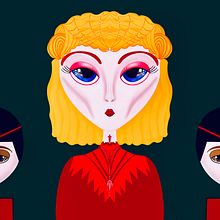 Aliens . Traditional illustration project by Blue I Like - 06.14.2022
