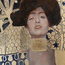 Estudio de Judith de Klimt. Artes plásticas, Pintura a óleo, Desenho de retrato, e Desenho realista projeto de Begoña Blázquez Parro - 04.10.2021